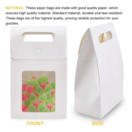 24PCS Handheld Gift Box Sturdy Durable for Holiday Wedding Present Packaging Use