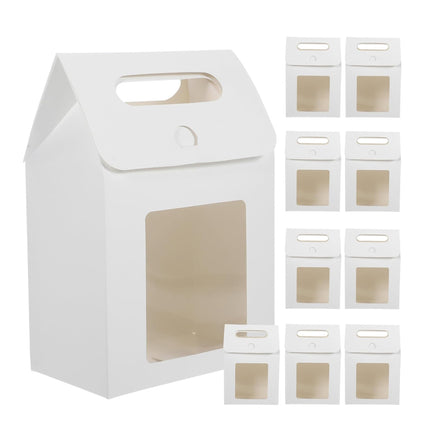 24PCS Handheld Gift Box Sturdy Durable for Holiday Wedding Present Packaging Use