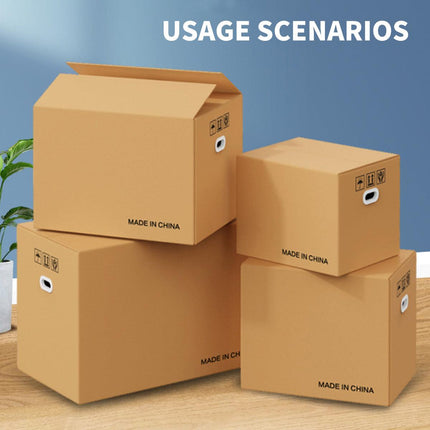 100pcs Plastic Carton Handle Durable Box Grip Holder Packaging Moving Storage