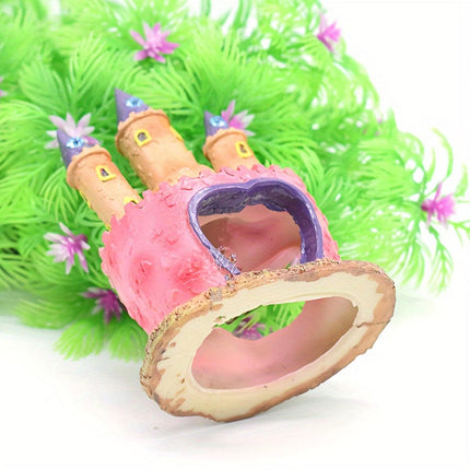 Aquarium Resin Fish Tank Castle Decoration Ornament Aquarium Decor Ornament