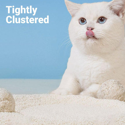 2PCS Tofu Cat Litter Non Stick Odour Control Clumping Litter for Young Cats