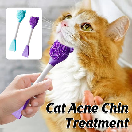 Cat Cleaning Silicone Brush Pet Toothbrush Dog Cleaning Brush Grooming Tool