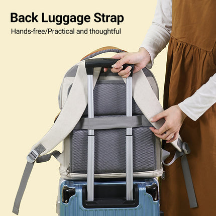 Cat Bag Portable Travel Cat Backpack Large Capacity Expandable For Cat Daily Use