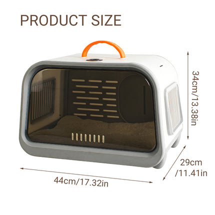Portable Cat Carrier Bag Breathable Large Capacity Pet Travel Shoulder Backpack