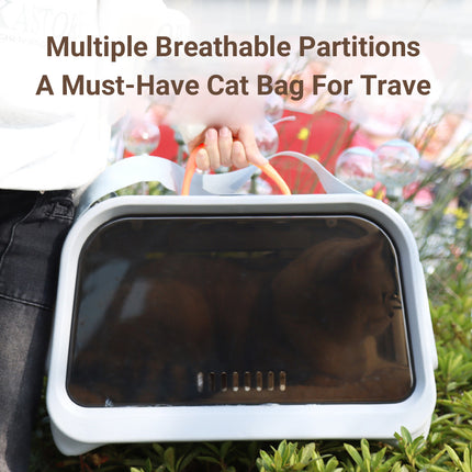 Portable Cat Carrier Bag Breathable Large Capacity Pet Travel Shoulder Backpack