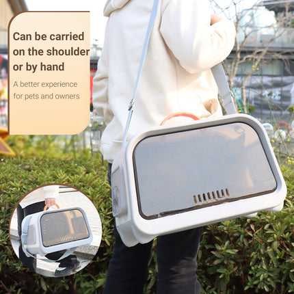 Portable Cat Carrier Bag Breathable Large Capacity Pet Travel Shoulder Backpack