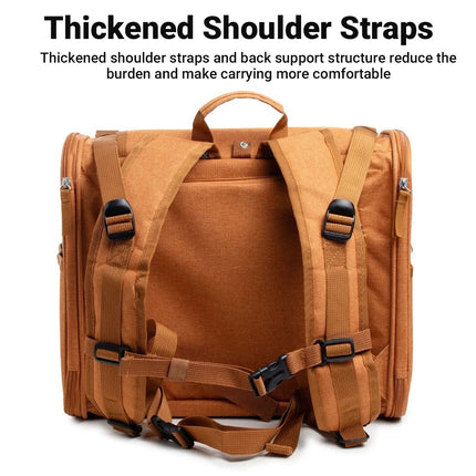 Expandable Cat Backpack Large Space Breathable Pet Carrier Capsule Travel Bag