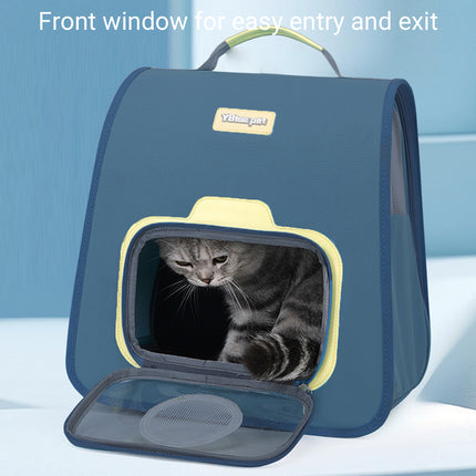 Go Out Pet Backpack Portable Cat Dog Carrier Handheld Travel Pet Backpack Bag