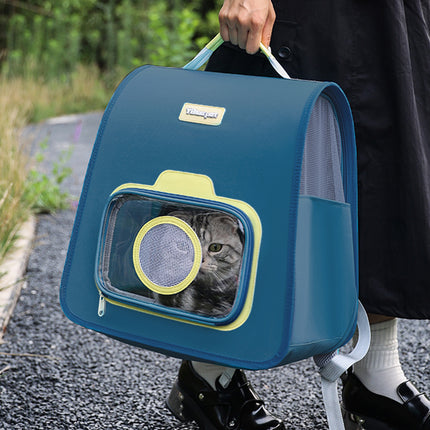 Go Out Pet Backpack Portable Cat Dog Carrier Handheld Travel Pet Backpack Bag