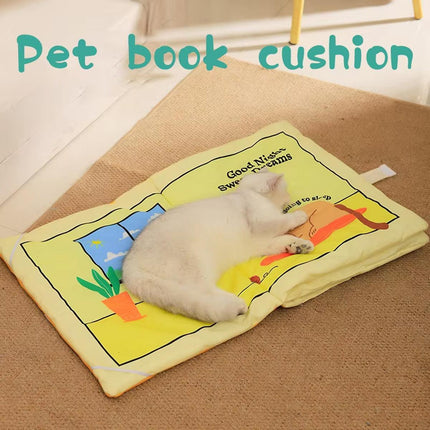 Foldable Cat Sleeping Mat Pet Bed Comfortable Soft Cushion for Cats and Kittens
