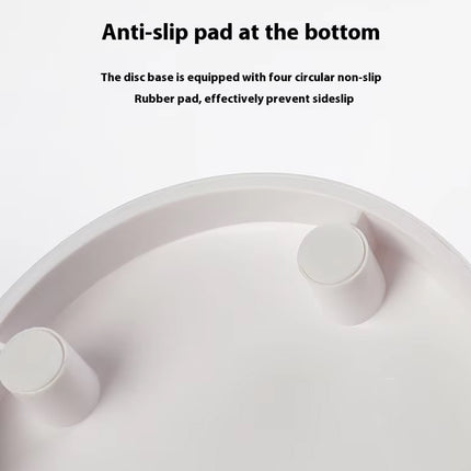 Elevated Cat Food Bowl Tilted Pet Feeding Dish For Neck Protection Feeding Use