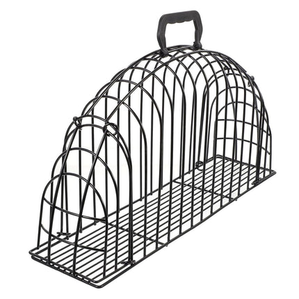 Cat Bath Cage Portable Pet Grooming Cage Foldable Mesh Cage for Small Animals