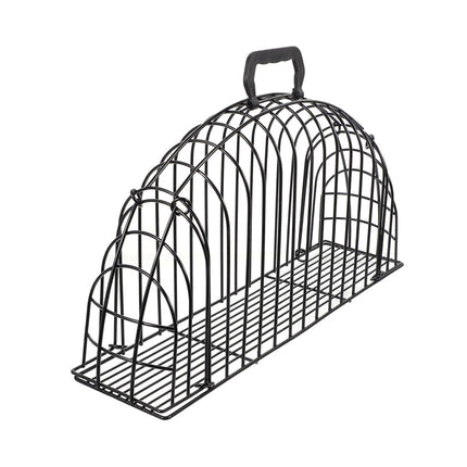 Cat Bath Cage Portable Pet Grooming Cage Foldable Mesh Cage for Small Animals