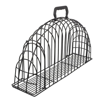 Cat Bath Cage Portable Pet Grooming Cage Foldable Mesh Cage for Small Animals