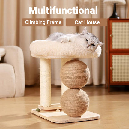 Cat Climbing Frame Bed Multi Functional Stand Cat Tree Condo Furniture for Cats