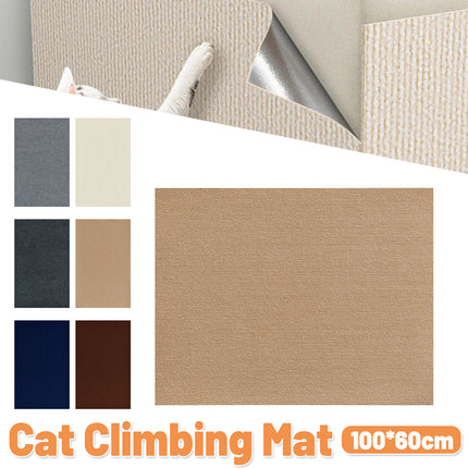 Cat Climbing Mat Wall Mounted Cut Paste Scratching Board Multifunctional For Cat