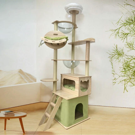 Multi Functional Cat Climbing Tree Tower Stand House Furniture Activity Center