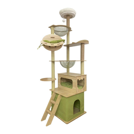 Multi Functional Cat Climbing Tree Tower Stand House Furniture Activity Center