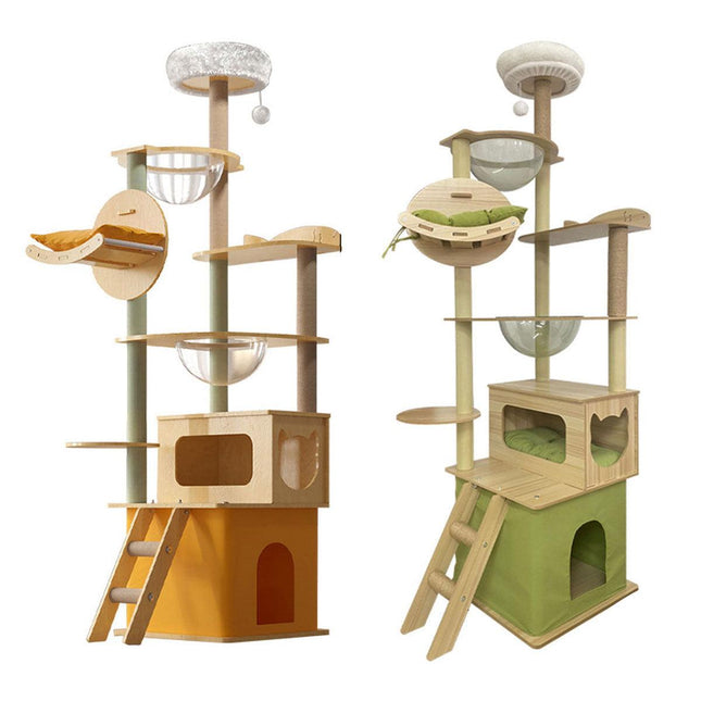 Multi Functional Cat Climbing Tree Tower Stand House Furniture Activity Center