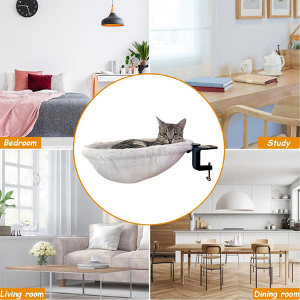 Space Saving Comfortable Cat Hammock Easy to Install Sturdy Hanging Design