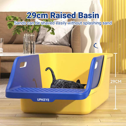 Enclosed Extra Large Cat Litter Box Pet Toilet for Cats Anti Odor Easy Clean