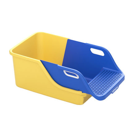 Enclosed Extra Large Cat Litter Box Pet Toilet for Cats Anti Odor Easy Clean
