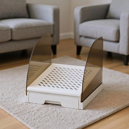 Cat Litter Box Ramp Anti Litter Tracking Non Slip Pet Kitty Accessory Easy Clean