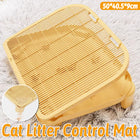 Cat Litter Mat Large Size Non Slip Design for Indoor Pet Toilet Box Cleaning Use