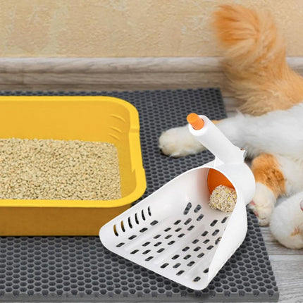 Sharp Angle Cat Litter Scoop Multi Functional Scraper Pet Poop Cleaning Tool