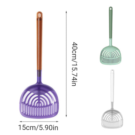 Cat Litter Shovel Cat Poop Removal Tool Kitten Litter Scoop Waste Cleaner