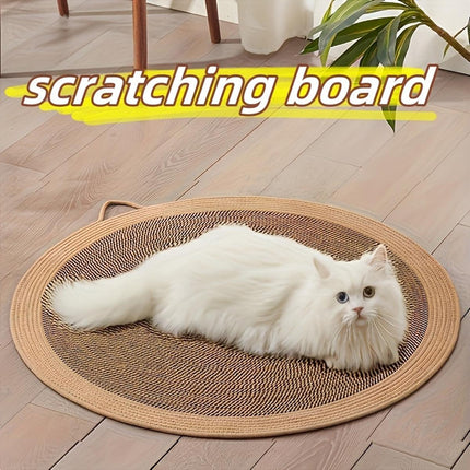 Cooling Rattan Cat Mat Summer Pet Sleeping Products Durable Cat Scratch Board