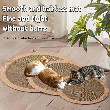 Cooling Rattan Cat Mat Summer Pet Sleeping Products Durable Cat Scratch Board