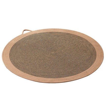 Cooling Rattan Cat Mat Summer Pet Sleeping Products Durable Cat Scratch Board