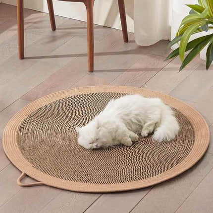 Cooling Rattan Cat Mat Summer Pet Sleeping Products Durable Cat Scratch Board