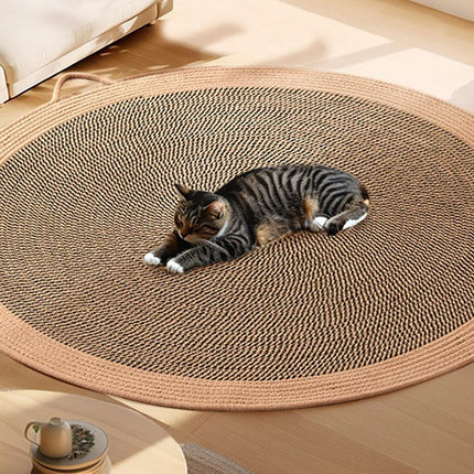 Cooling Rattan Cat Mat Summer Pet Sleeping Products Durable Cat Scratch Board