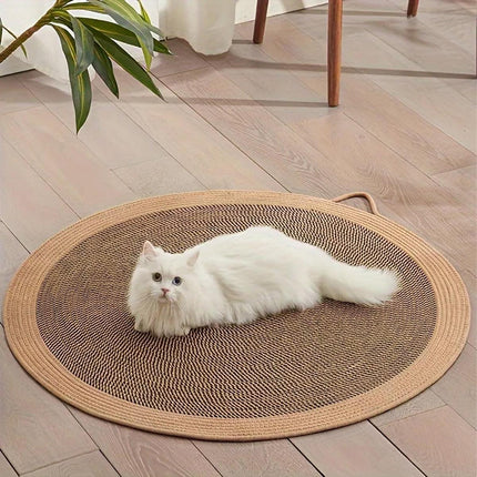 Cooling Rattan Cat Mat Summer Pet Sleeping Products Durable Cat Scratch Board