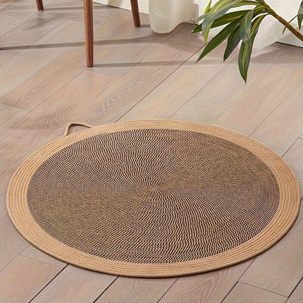 Cooling Rattan Cat Mat Summer Pet Sleeping Products Durable Cat Scratch Board
