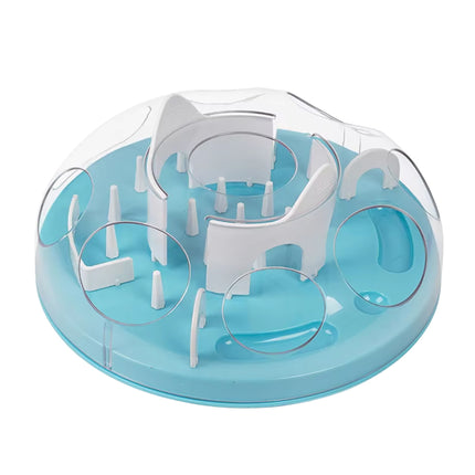 Cat Maze Slow Feeder Bowl Interactive Pet Food Dispenser Toy Anti Gulping Feeder