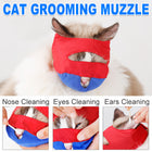 Anti Bite Pet Cat Muzzle Professional Ear Cleaning Anti Protective Mask For Cats