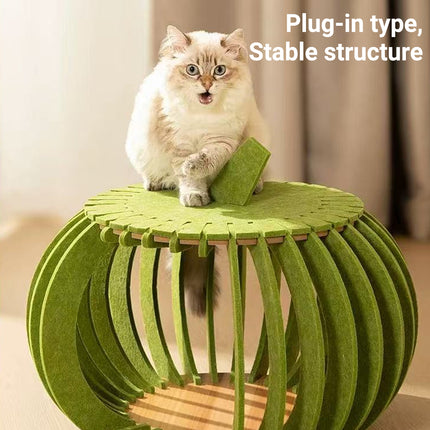 Cat Nest All-season Universal Model Creative Pumpkin Felt Cat Sleep Nest Toy