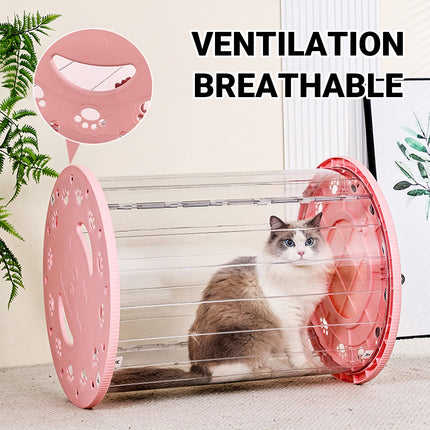 Portable Outdoor Cat Training Roller Interactive Pet Exercise Toy Durable