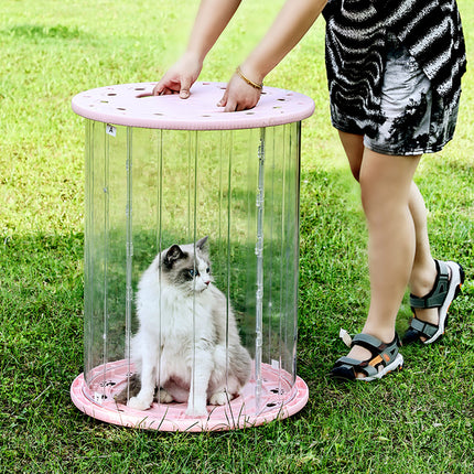 Portable Outdoor Cat Training Roller Interactive Pet Exercise Toy Durable