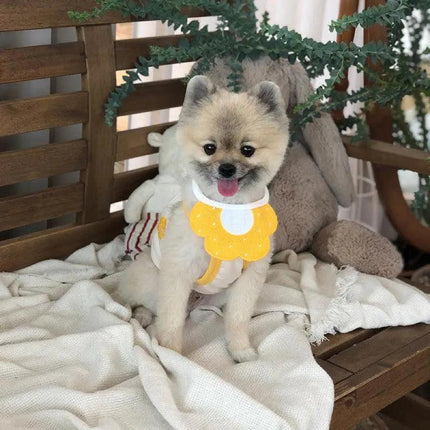 Cat Saliva Towel Pet Supplies Clothes Decoration Supplies Triangle Towel Dog AU - Aimall