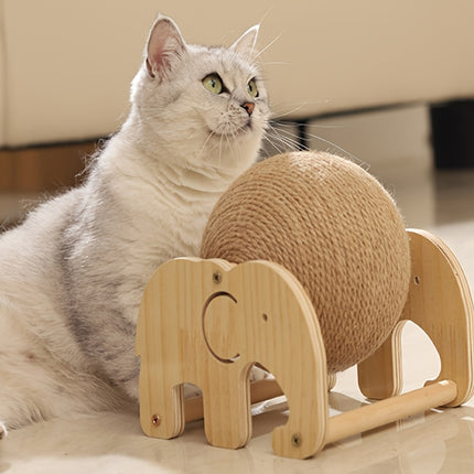 Cat Claw Grinding Toy Upright Cat Claw Ball Cat Scratch Toy Pet Interactive Play
