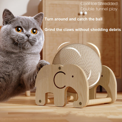 Cat Claw Grinding Toy Upright Cat Claw Ball Cat Scratch Toy Pet Interactive Play