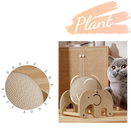 Cat Claw Grinding Toy Upright Cat Claw Ball Cat Scratch Toy Pet Interactive Play
