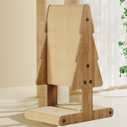 Vertical Cat Scratcher Bed 2 in 1 Durable Non Shed for Indoor Cats Scratching