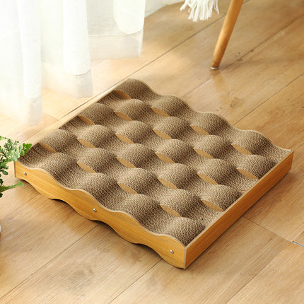 Cat Entertainment Corrugated Scratching Board Cat Toy Anti Scratch Durable