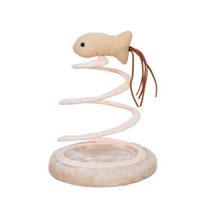 Durable Cat Scratching Board Interactive Scratch Pad Toy for Cats and Kittens