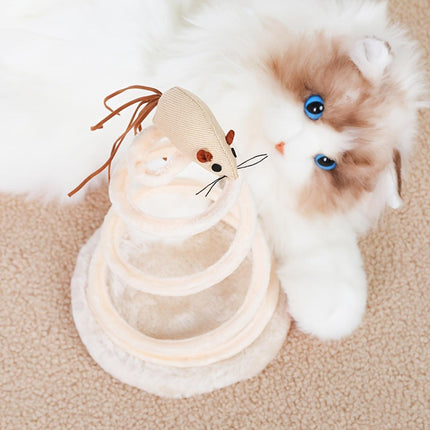 Durable Cat Scratching Board Interactive Scratch Pad Toy for Cats and Kittens